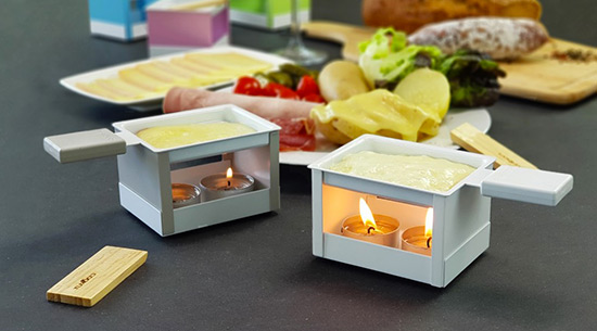 appareil à raclette à bougie