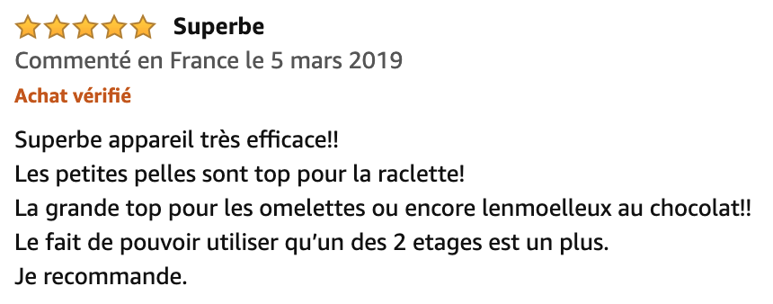 Raclette Evolution® Lagrange
