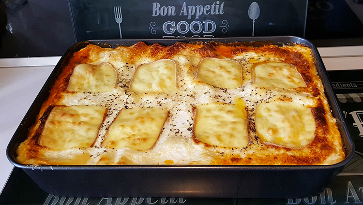 lasagne jambon raclette