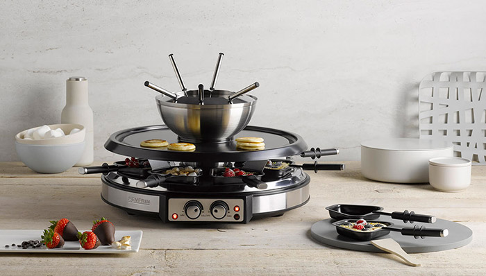 utilisation Severin RG 2348 Raclette-Fondue