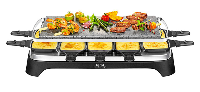 utilisation Tefal Pierrade Raclette